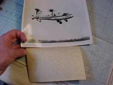 ORIGINAL 1960 AVIATION PRESS PHOTO CURTISS WRIGHT EXPERIMENTAL VTOL AIRCRAFT
