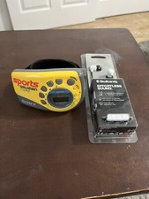 VTG Sony Sports Walkman FM/AM Radio SRF-M78  MDR/NIP Skullcandy Earbud 1281-rr