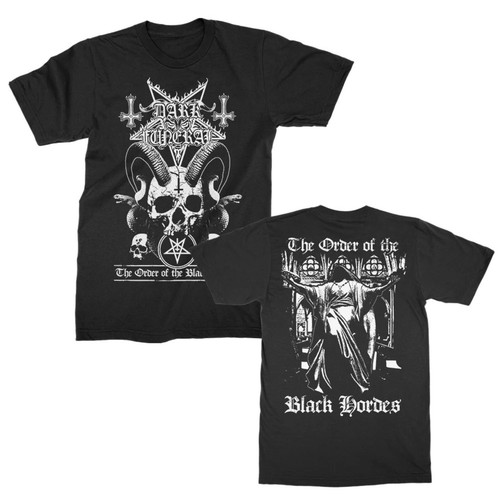 DARK FUNERAL cd cvr THE ORDER OF THE BLACK HORDES Official SHIRT 2X New vobiscum
