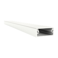 Led-Gigant – Led Profil Aluminium 2M Weiss | Led Streifen/Strips Bis 13Mm Breite