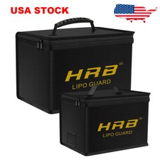 HRB Lipo Battery Safe Bag Guard Fireproof Explosionproof Sack For Storage Charge
