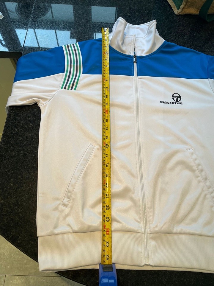 Sergio Tacchini Mats Wilander Bex the FIrm Tracksuit Top…Size Men’s UK