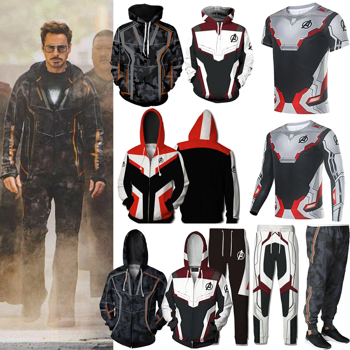 Iron man hoodie infinity war cheap