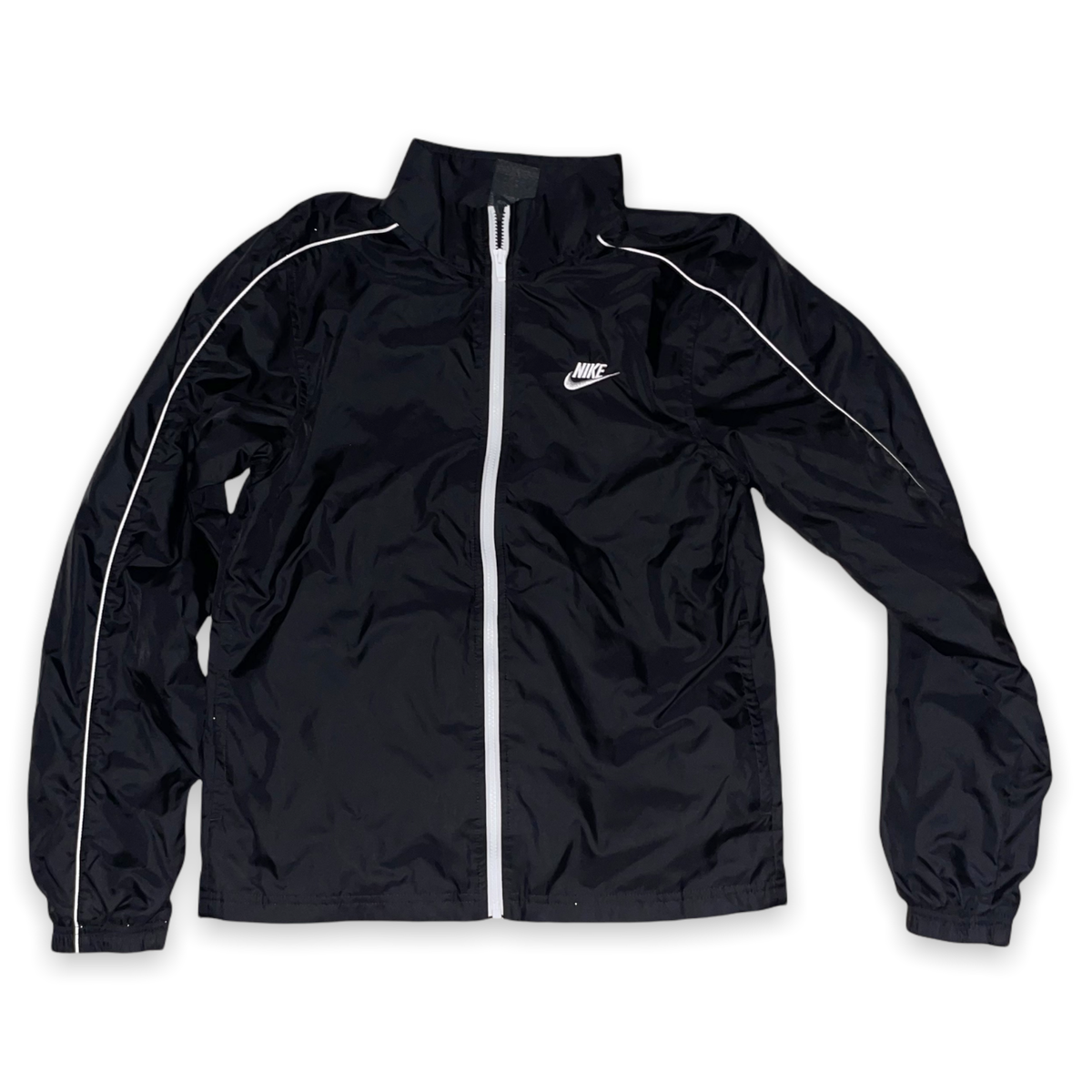 Vintage Rare Nike Slayer Nylon Jacket Windbreaker Black Vintage Rare Nike Slayer Nylon Jacket Windbreaker Black