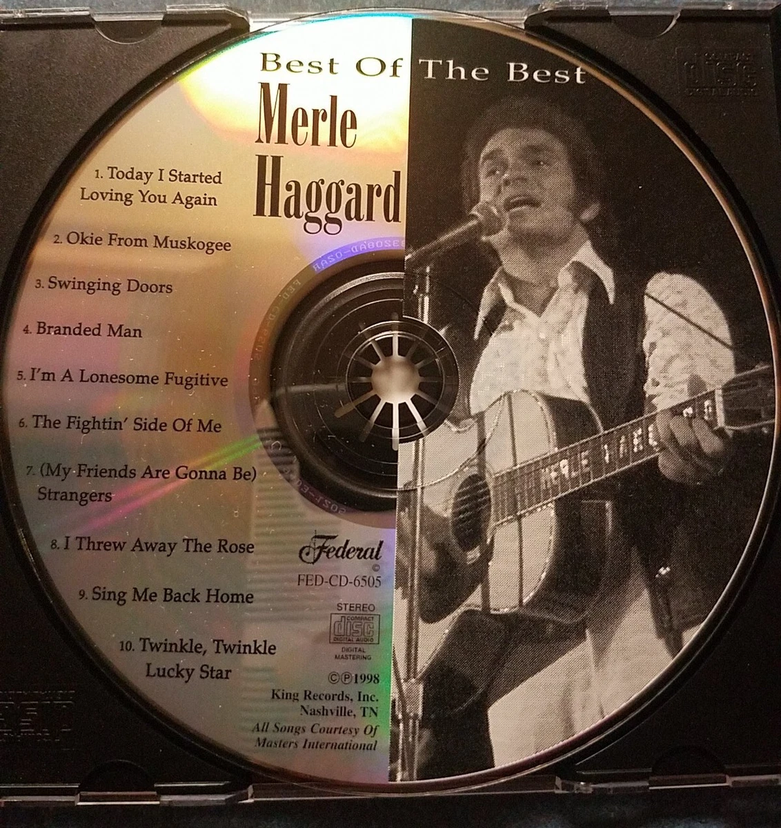  The Fightin' Side Of Me (Live) : Merle Haggard And The Strangers:  Música Digital