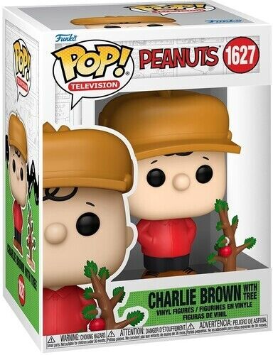 ¡NUEVO/COMO NUEVO FUNKO POP! A Charlie Brown Christmas - Charlie con árbol #1627 ~ ¡ENVÍO GRATUITO! - Imagen 2 de 4