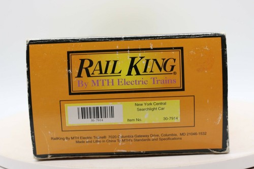 MTH Railking New York Central NYC 30-7914 Searchlight Car O Scale 1:48 Gauge - Picture 5 of 12