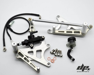 Front sets - driver's footrest - MODEL 1 (long) BMW K100 K75 K1100 cafe racer sc