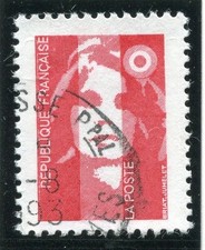 🦬Timbre France N°2806 - Type Marianne du Bicentenaire oblitéré  - 1990🦬