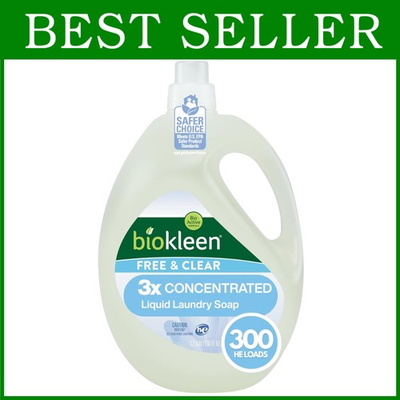 #ad #ad Plant Based 3X Concentrated Laundry Detergent 300 Loads $83.69