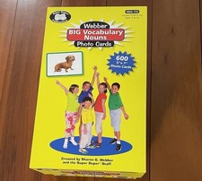 Super Duper 600 Webber Big Vocabulary Nouns Photo Cards  