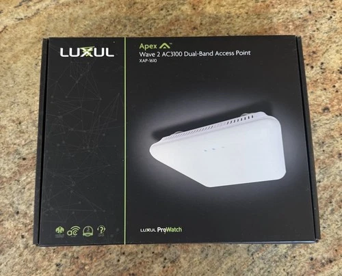 Luxul XAP1610 Apex Wave 2 AC3100 Dual-Band Access Point Brand New