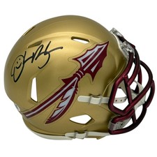 Derrick Brooks Autographed FSU Florida State Seminoles Mini Helmet - JSA