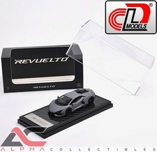 LCD MODELS LCD64042 1:64 LAMBORGHINI REVUELTO MATT GREY/GRAY DIECAST