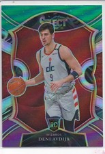 Deni Avdija 2020-21 Select Concourse Green White Purple Prizm RC Rookie #69