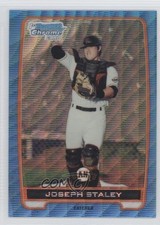 2012 Bowman Chrome Prospects Redemption Refractor Blue Wave Joe Staley 0a7