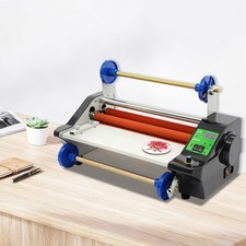 13.78in Hot Cold Roll Laminator Automatic Lam...
