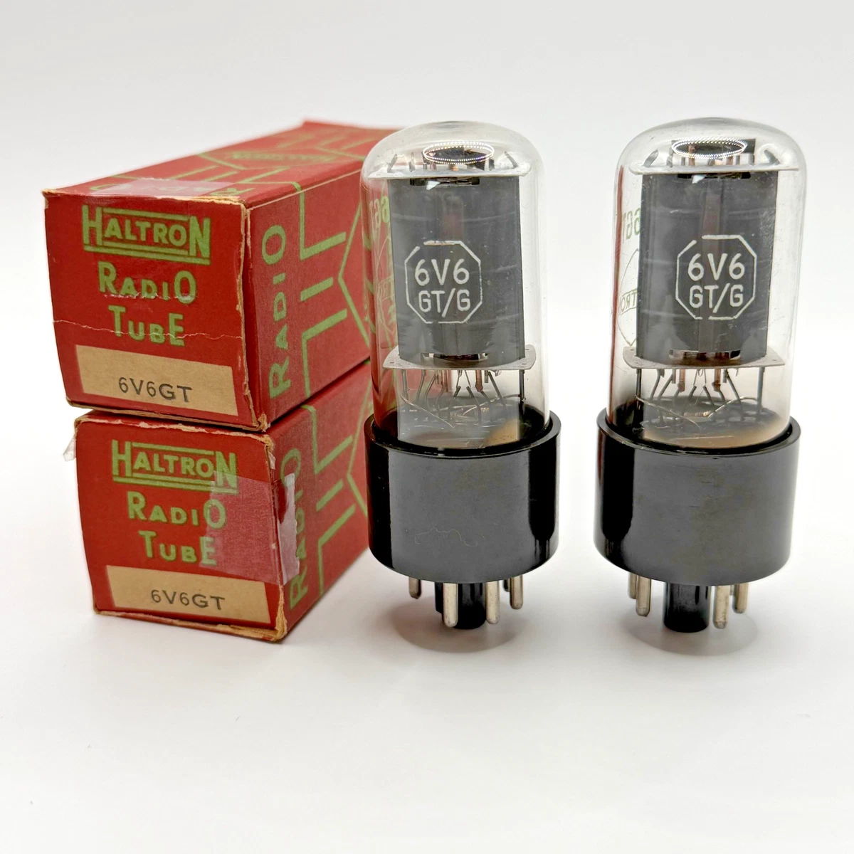 1MP 5R4GY Haltron NOS NIB Dual D Getter Made in U.S.A