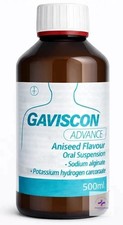 Image of Gaviscon Advance Aniseed 500ml - Heartburn & Acid Reflux Relief Suspension