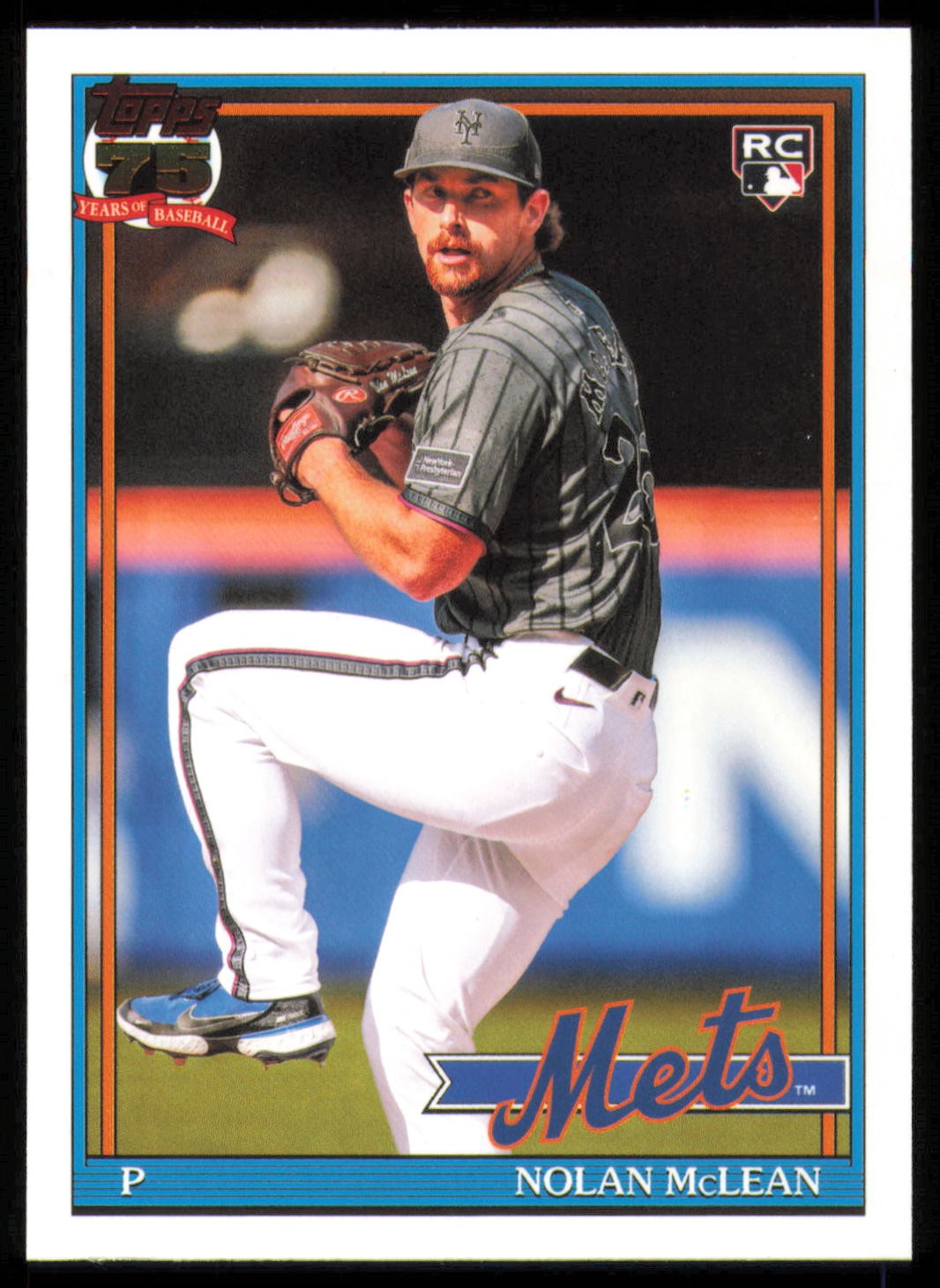 2026 Topps #T91-63 Nolan McLean 1991 Topps Baseball 35th Anniversary