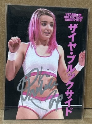 Xia Brookside Signed 2018 Stardom Collection In Person Autograph #149 SP NXT TNA
