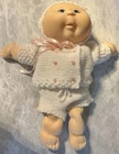 Vintage Cabbage Patch Kids Asian Girl Doll Teeny Tiny Preemie Baby Hasbro 1991