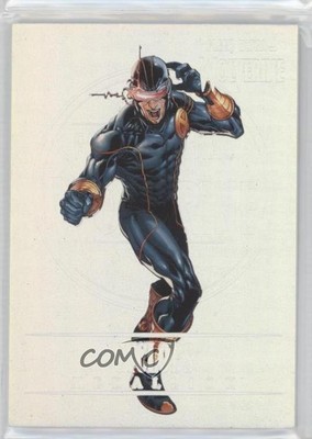 2023 Fleer Ultra Wolverine Medallions Platinum /100 Cyclops #M-9 11ow