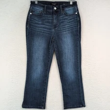Judy Blue Capri Sz 7/28 (29x21 )* Stretch Skinny Fit Denim JB72120DK