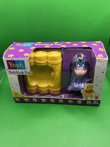 DISNEY WINNIE THE POOH BATHTUB PAL EEYORE 66672 NEW SEALED BABY VINTAGE TOY - Picture 4 of 8