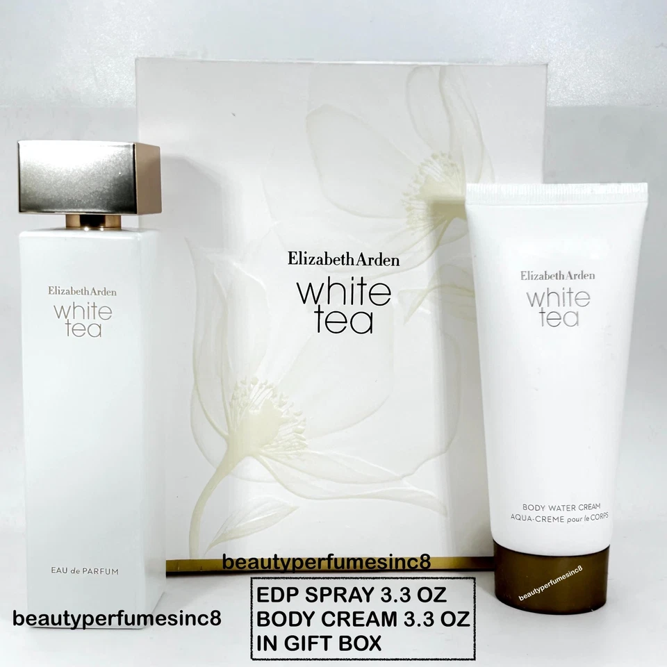 Elizabeth Arden White Tea Eau De Parfum & Body Cream 2pcs Set (100ml + 100ml) - Image 2 of 2