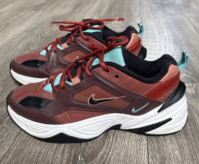 Nike M2K Tekno Mahogany Mink Womens Size Walking Athletic Shoes Sneakers 