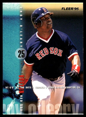 #ad #ad Troy O#x27;Leary 1995 Fleer Update #U 12 Red Sox MLB READ FREE SHIPPING AutographDen $0.99