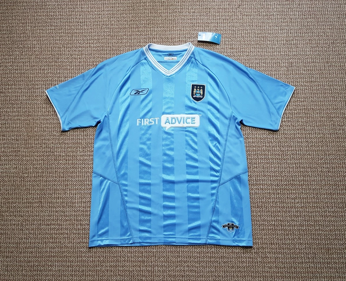 Reebok Manchester City International Club Soccer Fan Jerseys for