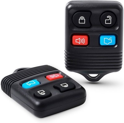 Pair 4 Button Car Key Fob Keyless Entry Fit Ford Lincoln Mercury CWTWB1U345