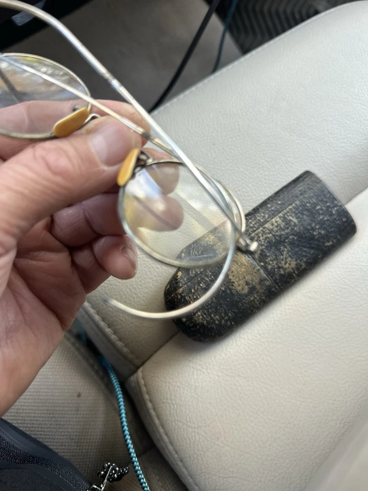 Antique Round Glasses Frames. - Image 3 of 3