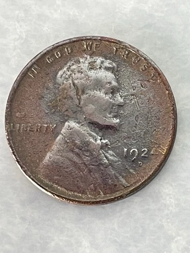 1924 D Lincoln Wheat Cent G Good Penny 1c Coin