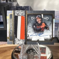 2023 Topps Diamond Icons Adley Rutschman #AJP-ADL RC Auto Jumbo Patch /15 💎🔥🤢