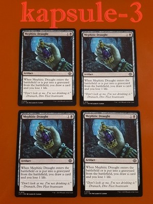 4x Mephitic Draught | Lost Caverns of Ixalan | MTG Magic Cards