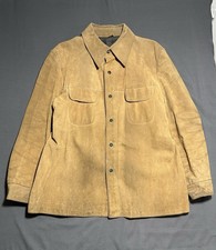 Vintage 1970s Sears Suede Workwear Jacket Honeycomb  Distinctive Sportswear