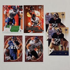 (6) Chris Long rookie card Lot Upper Deck NFL Draft Edition Virginia