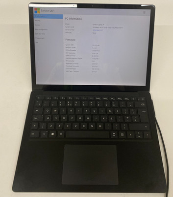 Microsoft Surface 4 13'' i5 11. Gen 8GB RAM 512GB NVMe Grade D GBR 486 Zyklen