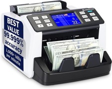 CARNATION Money Counter Machine Mixed Denomination Bill Counter