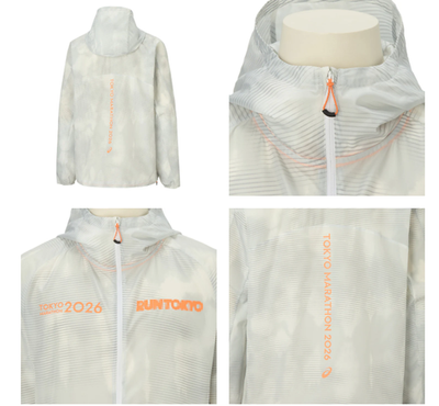 2026 Official ASICS Tokyo Marathon 2026 Running Jacket Graphic