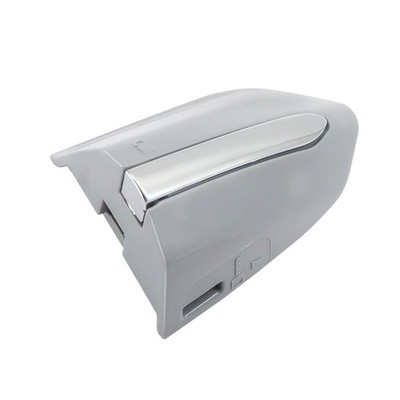Shtuomoland Front Exterior Driver Door Handle Lock With Electroplating, Gray 