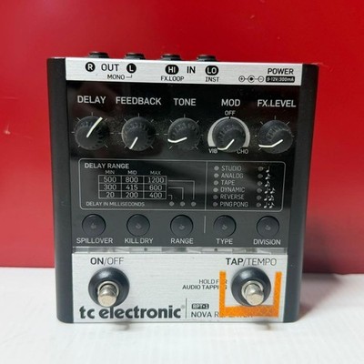 tc electronic NOVA REVERB Effektpedal für Gitarre
