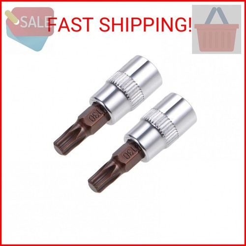 Douille Torx 1/4 Empreinte X T30 Pointe S2 Acier CR-V 38mm - Lot De 3 Pièces