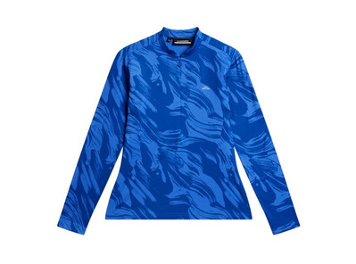 Women s Size Small J.lindberg Marilyn 1/2 Zip Mid layer Jacket Blue 