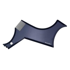 Beard Shaping Tool with Template and Edger for Symmetric Jaw, Cheek and Neck ...