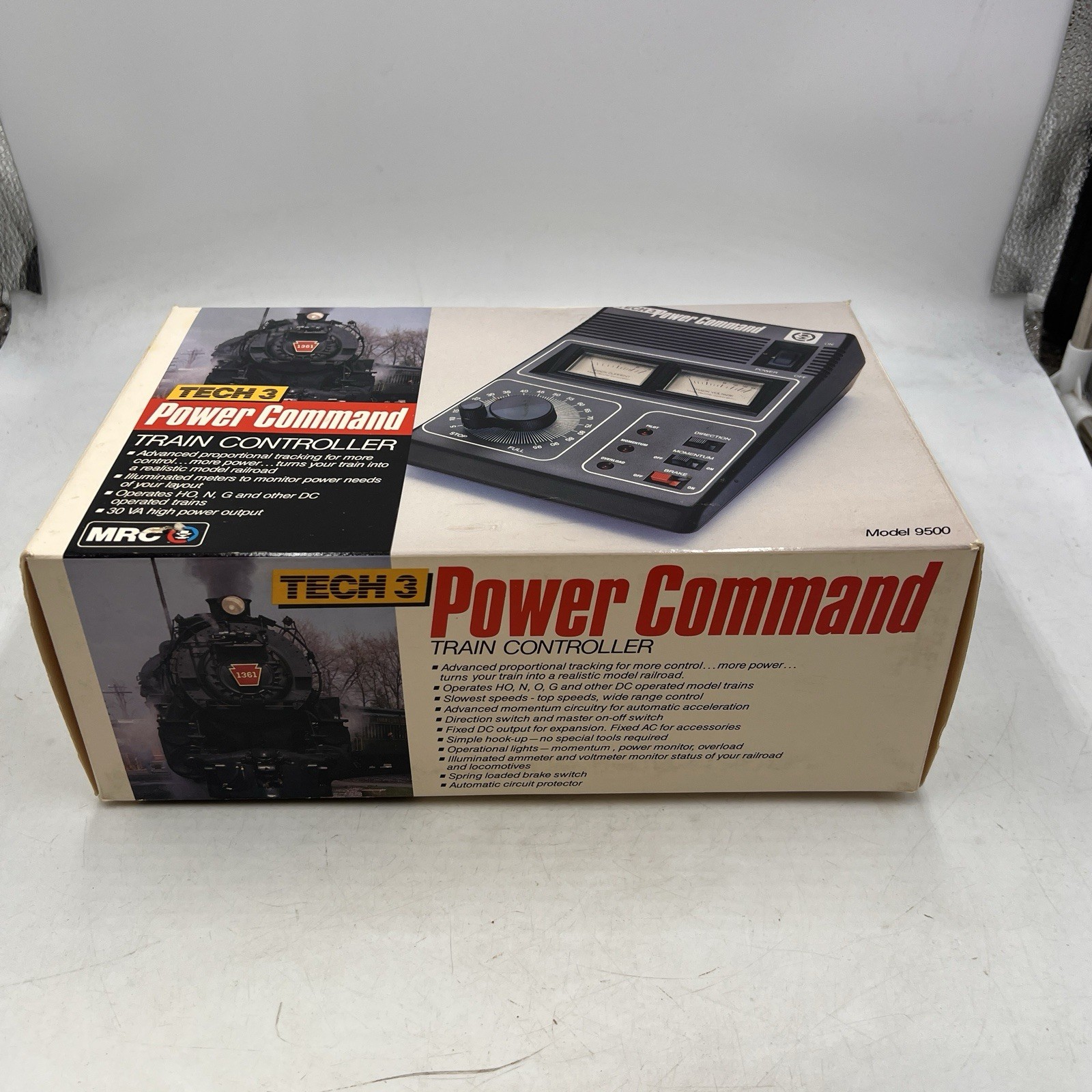 MRC Tech 3 Model 9500 Power Command Train Controller NIB