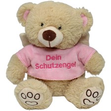 Besttoy Bär mit Flügel "Dein Schutzengel", rosa Kuscheltier 27cm Gebraucht Teddy